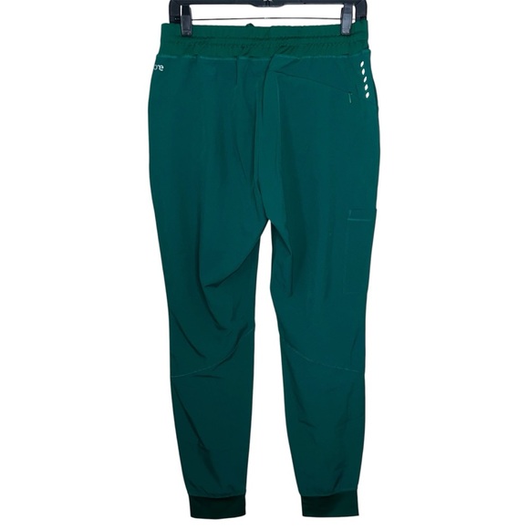 Barco One Women's Three Pocket Elasticwaist Cargo Jogger Green Size Small - Picture 3 of 15